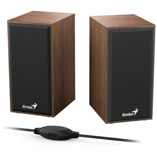 Акустическая система GENIUS SP-HF180 (коричневый)