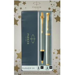 Набор ручек Parker IM Core TK223 Brushed Metal GT 2093217