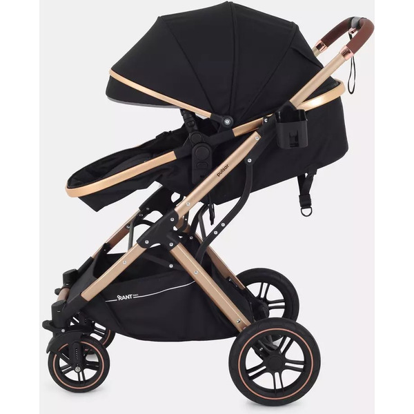 Детская универсальная коляска Rant Basic Pulsar Gold 2 в 1 RA160 (черный)