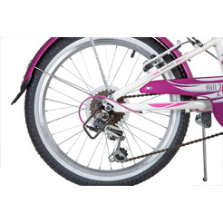 Детский велосипед Novatrack Angel 20 2019 20AH6V.ANGEL.WT9 (белый)