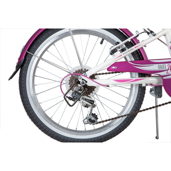 Детский велосипед Novatrack Angel 20 2019 20AH6V.ANGEL.WT9 (белый)