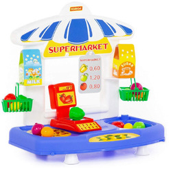 Магазин игрушечный Полесье Супермаркет Алеся 53411