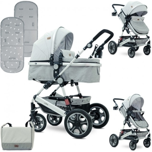Детская коляска LORELLI Lora 2в1 (серый)