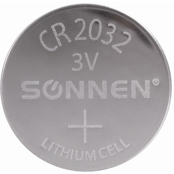 Батарейка Sonnen CR2032 литиевая (1 шт)