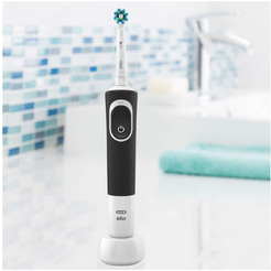 Электрическая зубная щетка Oral-B Vitality 100 Hangable Box Черный