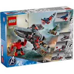 Конструктор LEGO Super Heroes Битва Капитана Америки против Красного Халка 76292