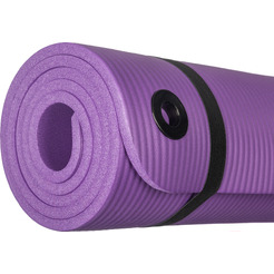 Коврик для йоги и фитнеса Sundays Fitness IR97506 (180x60x1см, фиолетовый)