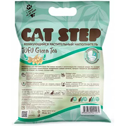 Наполнитель для туалета Cat Step Tofu Green Tea 12 л