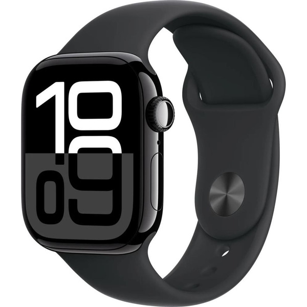 Смарт-часы Apple Watch S10 42mm A2997 (MWWE3LW/A) Aluminium Jet Black (ремешок S/M)