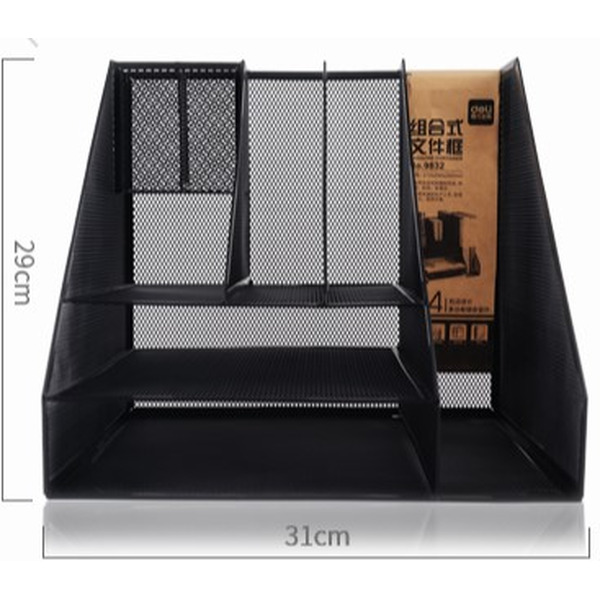 Лоток-органайзер для бумаг и канцелярских принадлежностей DELI 9832