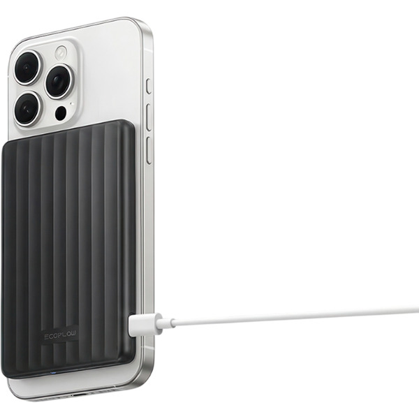 Портативное зарядное устройство EcoFlow Rapid Mag (5000мАч, черный, магнитная зарядка)