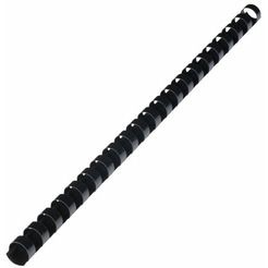 Пластиковые пружины для переплета BRAUBERG A4 14 мм 100 шт 530917 (черный)
