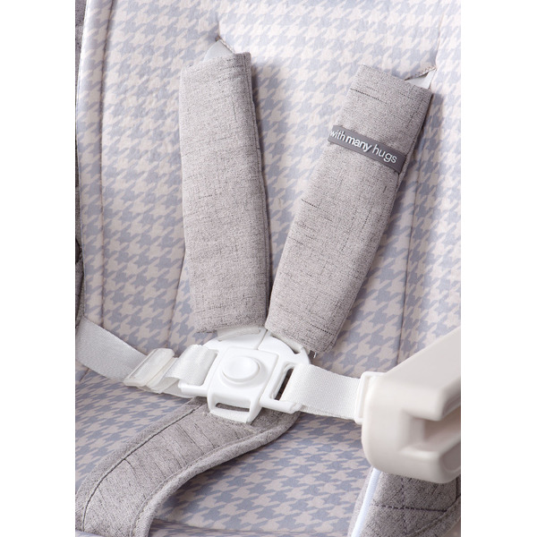 Стул для кормления HAPPY BABY Berny BASIC (light grey)