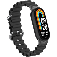 Ремешок Bingo Ocean для XIAOMI Mi Band 8 Черный