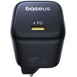Сетевое зарядное устройство Baseus PicoGo GaN Fast Charger 1C 45W P10176800123-00 (черный)