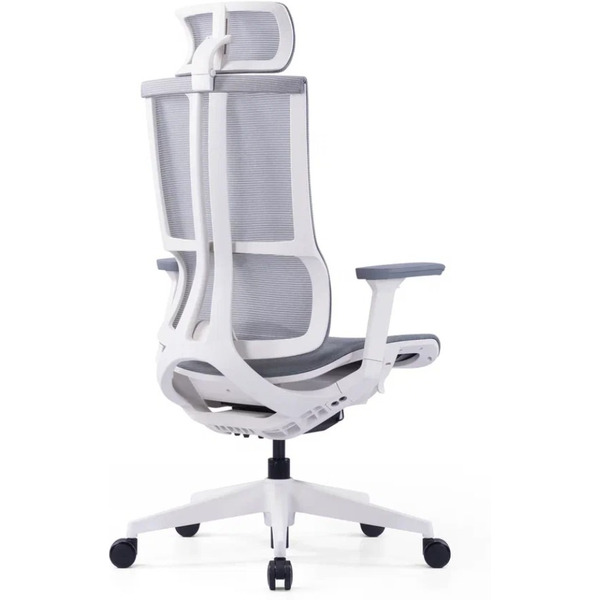 Кресло компьютерное SitZone E-303-001A-P1-WH (сетка, серый)