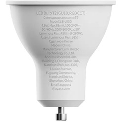 Умная LED лампа Aqara Т2 (LB-L03D)