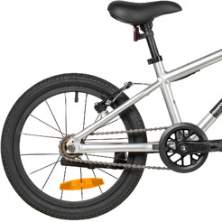 Детский велосипед Novatrack Phantom 16 167AH.PHANTOM.SL6 (серебристый)