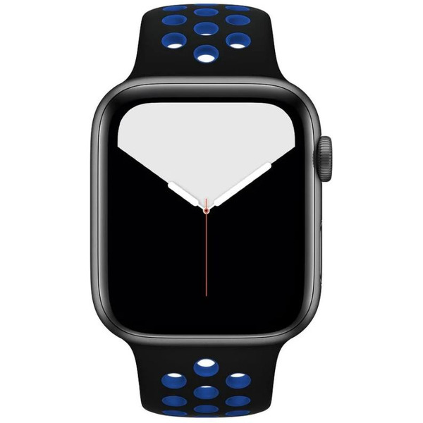 Ремешок Bingo Sport для APPLE Watch 42/44/45mm (S) Черный с синим