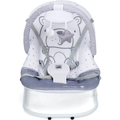 Кресло-шезлонг Cam Giocam (0–9Кг), дизайн Тедди, Серый S362-T247