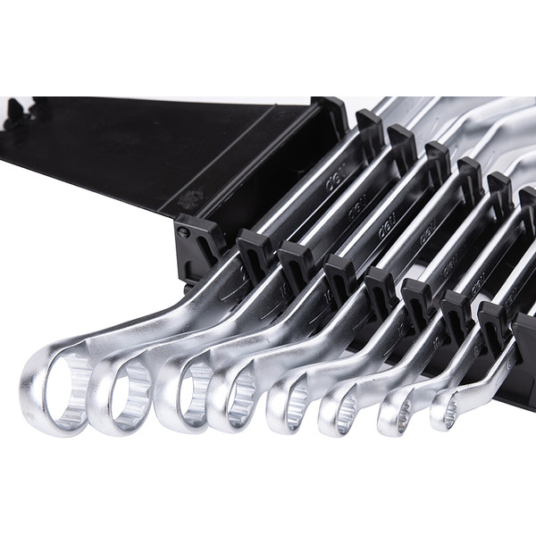 Набор ключей накидных изогнутых Deli EDL150008A