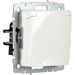 Розетка IEK Brite РСбш10-3-44-БрБ