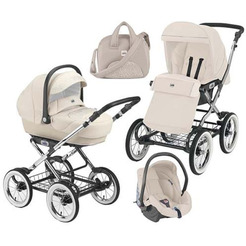 Универсальная коляска CAM Tris Linea Classy (3 в 1, бежевый)