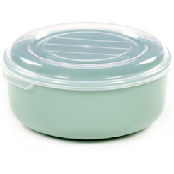 Ёмкость №42 с крышкой ПОЛЕСЬЕ (бледно-оливковый) 0,5 л