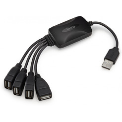 Разветвитель USB 2.0 Buro BU-HUB4-0.3-U2.0-Splitter