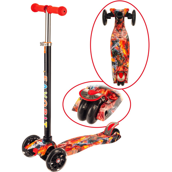 Самокат Favorit 4108P-46W