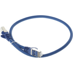 Кабель Lanmaster LAN-PC45/S6-0.5-BL