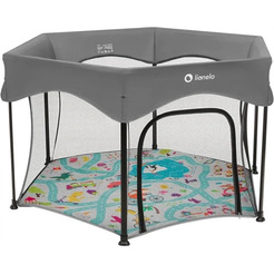 Игровой манеж Lionelo Roel Plus (Grey Multicolor)