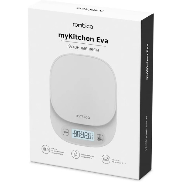 Кухонные весы Rombica myKitchen Eva SCL-0102