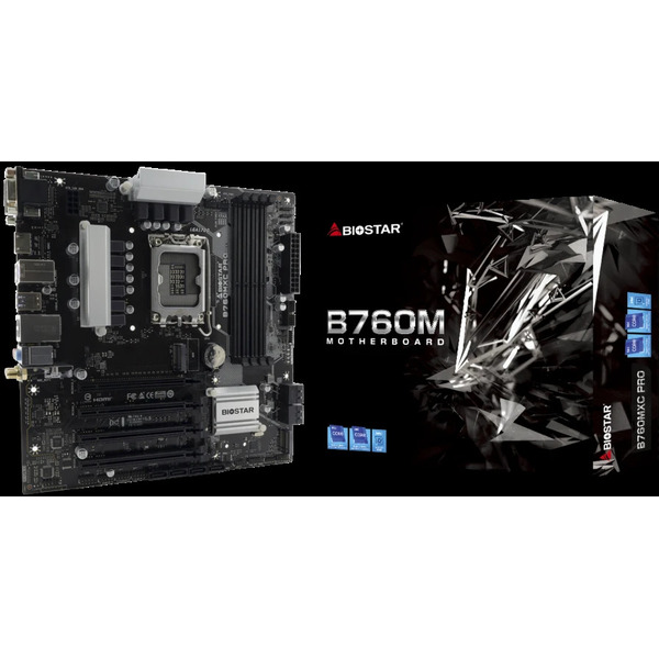 Материнская плата Biostar B760MXC Pro