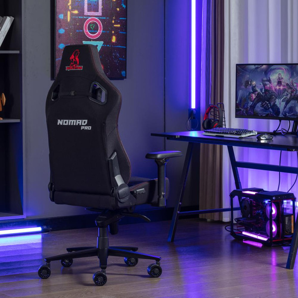 Игровое кресло Evolution Nomad PRO (черный/красный)