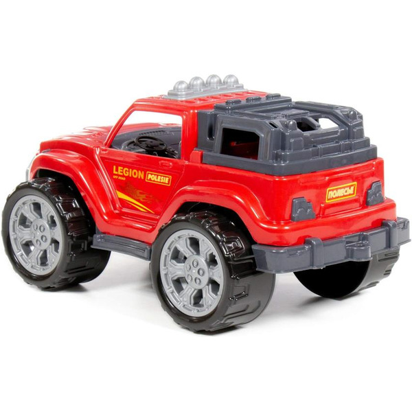 Автомобиль Полесье Легион" №3 (красный) 76120