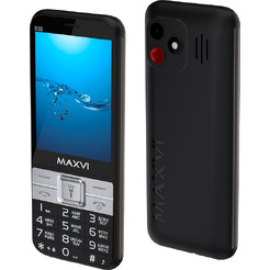 Мобильный телефон Maxvi B33 (черный)