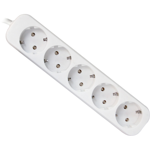 Удлинитель с заземлением DEFENDER E550 БЕЛЫЙ