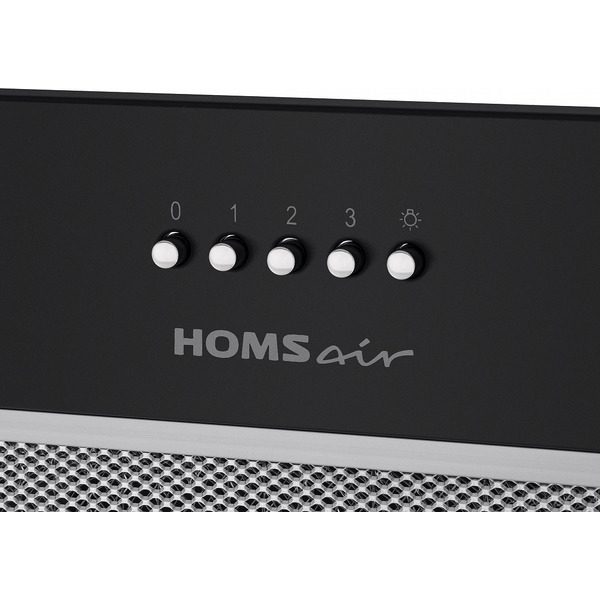 Вытяжка HOMSair Camelia Power 60 (черный)