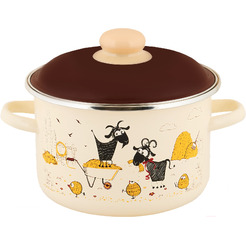 Кастрюля Appetite Подворье 6RD181M