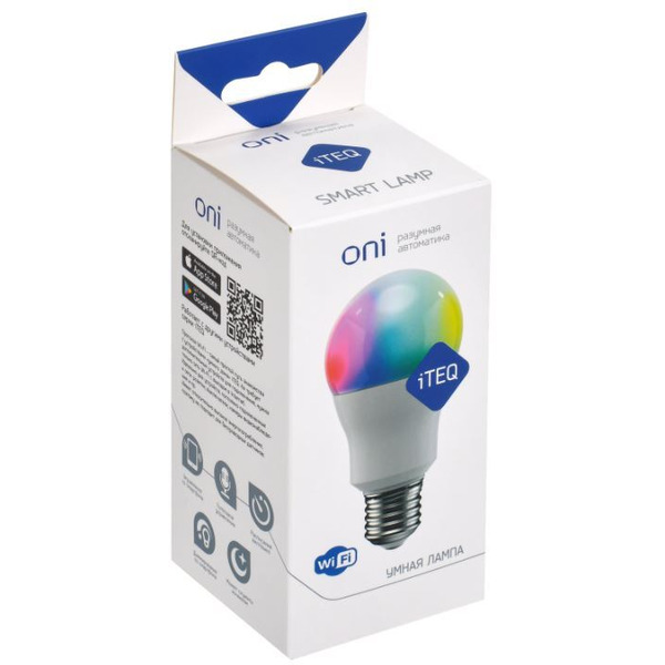 Светодиодная лампочка IEK iTEQ SMART IT-L220E27-YR004-WB