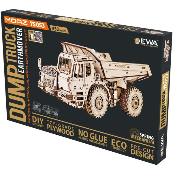 Механическая сборная модель EWA Самосвал-землевоз МоАЗ 75053