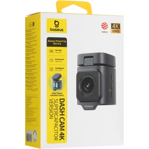 Видеорегистратор Baseus Dash Cam 4K BS-CM035 Cosmic Black C0119804