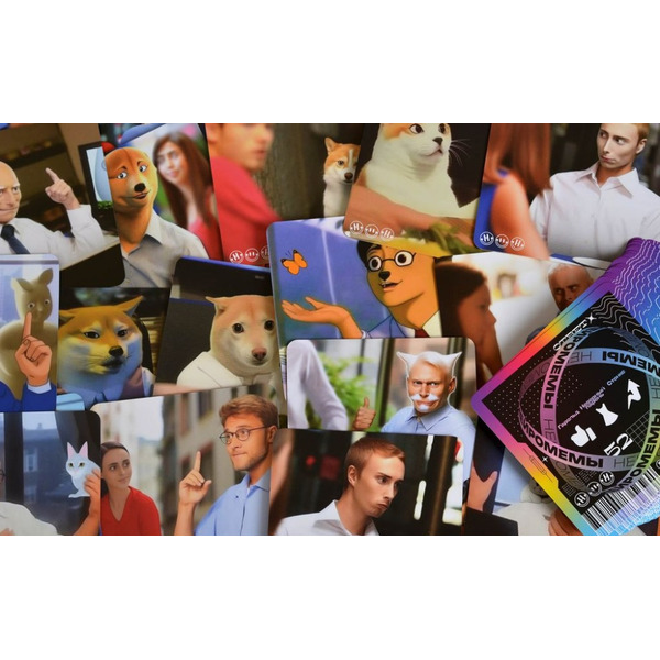 Настольная игра Магеллан Нейромемы. Генератор хорошего настроения MAG119944