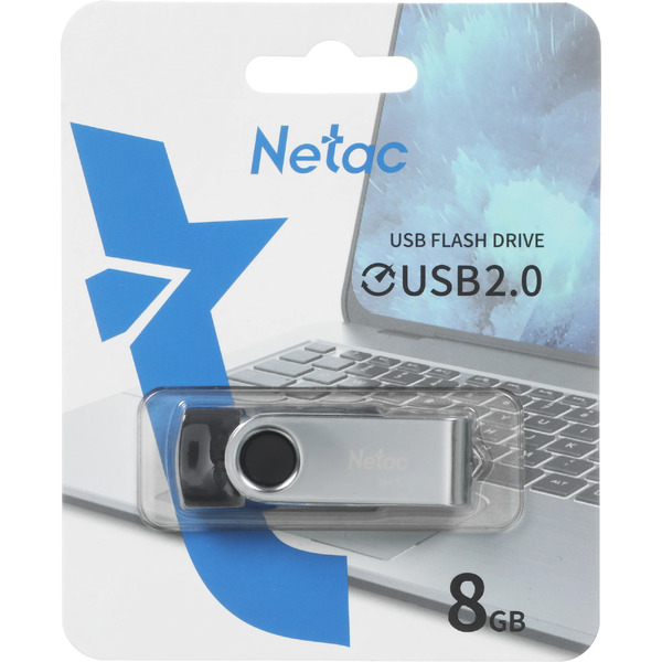 Флеш-накопитель Netac U505 NT03U505N-008G-20BK
