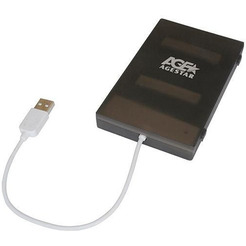 Бокс для накопителей AgeStar SUBCP1 (черный)