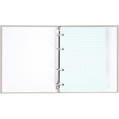 Тетрадь BRAUBERG 404997 на кольцах А5 175х215мм, 120л, твердый картон, клетка