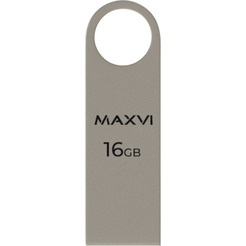 USB флеш Maxvi MK 16GB FD16GBUSB20C10MK (серебристый)