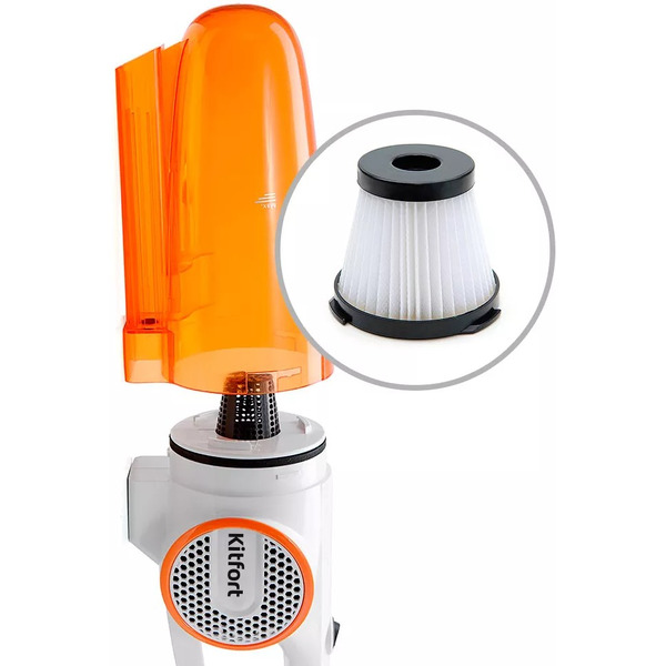 Пылесос Kitfort КТ-523-1, оранжевый