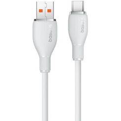 Кабель Baseus Pudding Series USB Type-A - USB Type-C (1.2 м, белый)
